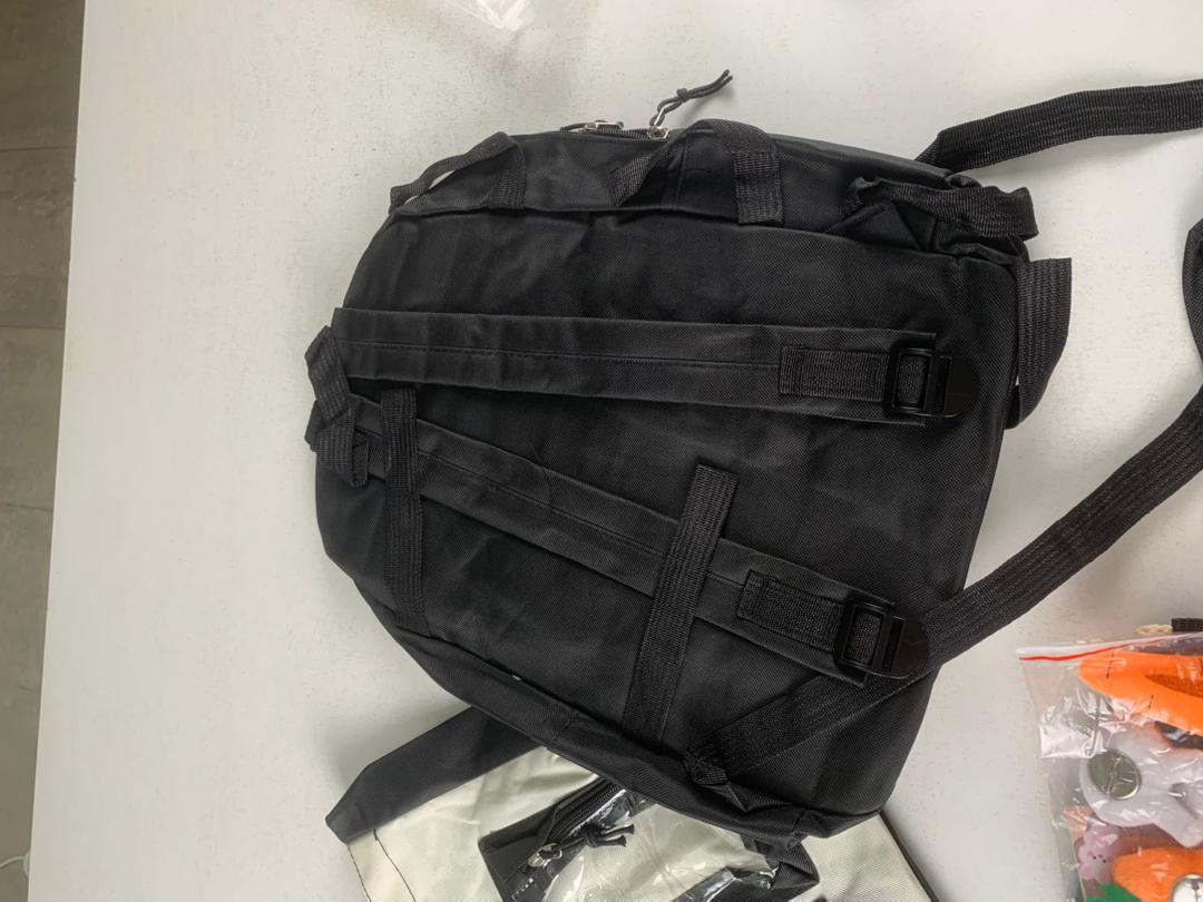 Ensemble de sacs d’école Kawai pour adolescents 4Pcs Avec Accessoires Noir – محفظة 4 قطع كاواي مع أكسسوارات أسود