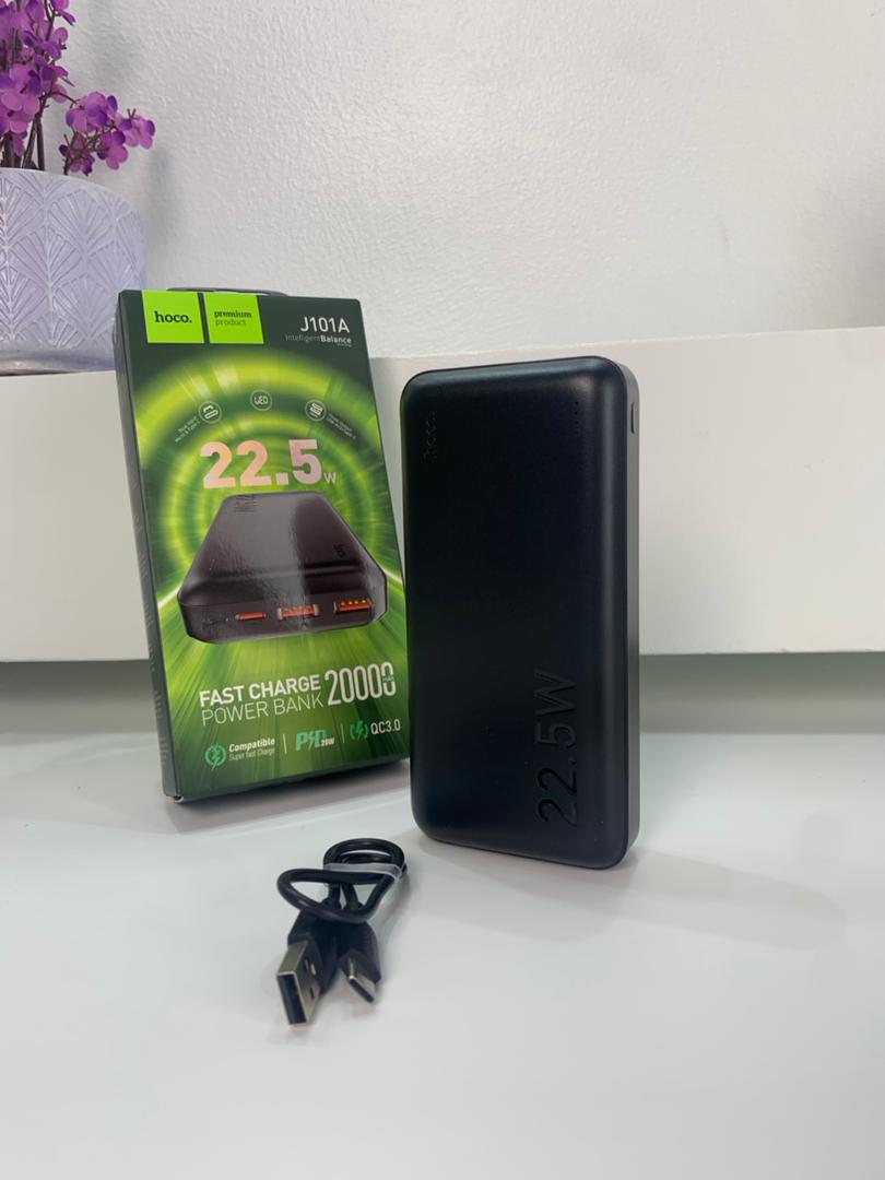 Hoco Power Bank Fast Charge Qc 3.0 20000mAh – J101A