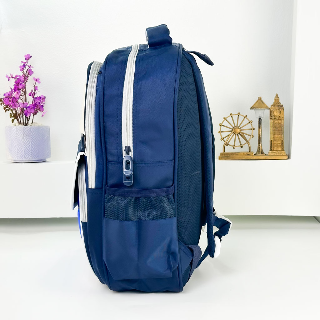 Sac à Dos pour Enfants avec Trousse Assortie 2504 Bleu Nuit – حقيبة ظهر مدرسية للأطفال مع مقلمة أزرق غامق