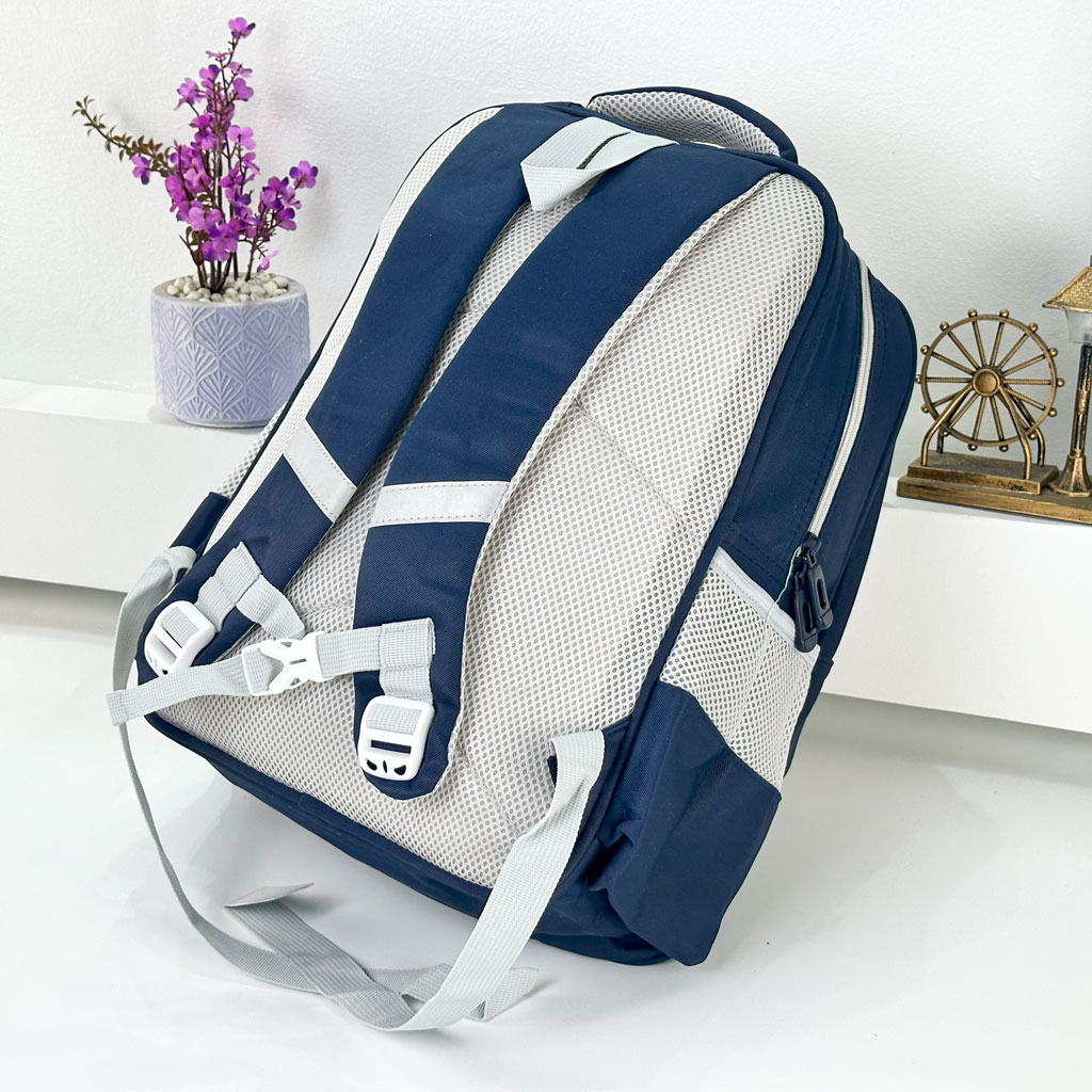Sac à Dos pour Enfants avec Trousse Assortie KBAG Bleu Nuit V1 – حقيبة ظهر مدرسية للأطفال مع مقلمة أزرق ليلي