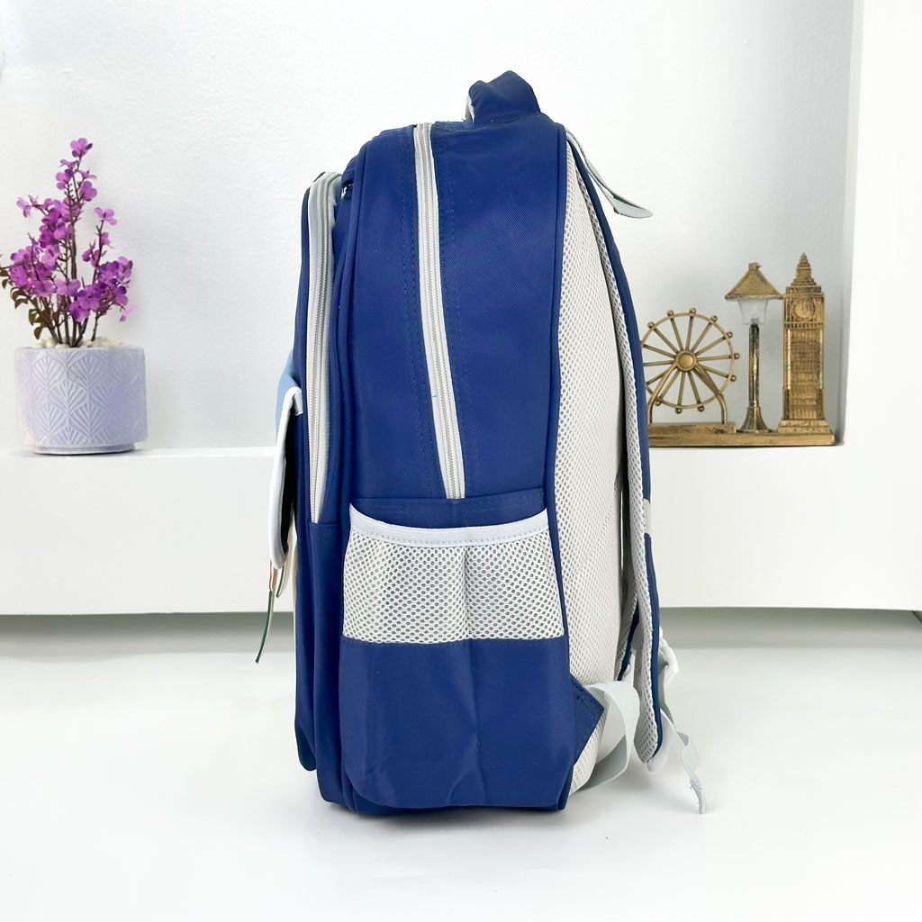 Sac à Dos pour Enfants avec Trousse Assortie KBAG Bleu Nuit V2 – حقيبة ظهر مدرسية للأطفال مع مقلمة أزرق ليلي