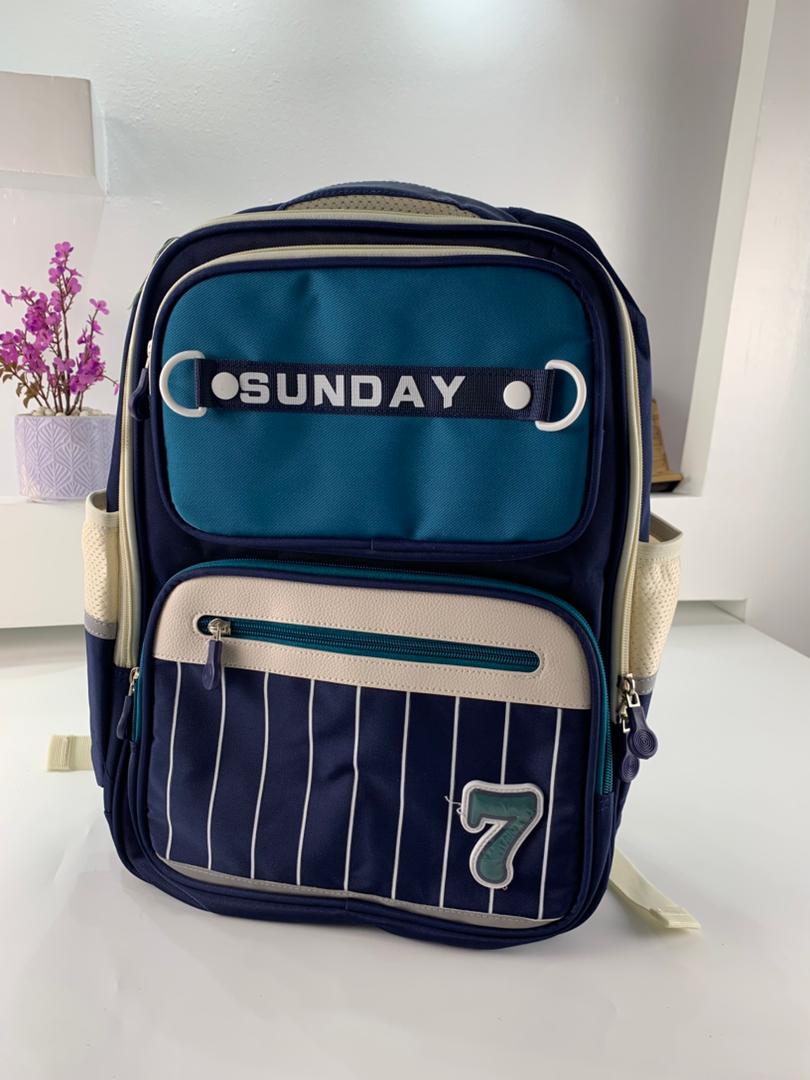 Sac à Dos Scolaire pour Enfants SUNDAY Bleu – حقيبة ظهر مدرسية للأطفال أزرق