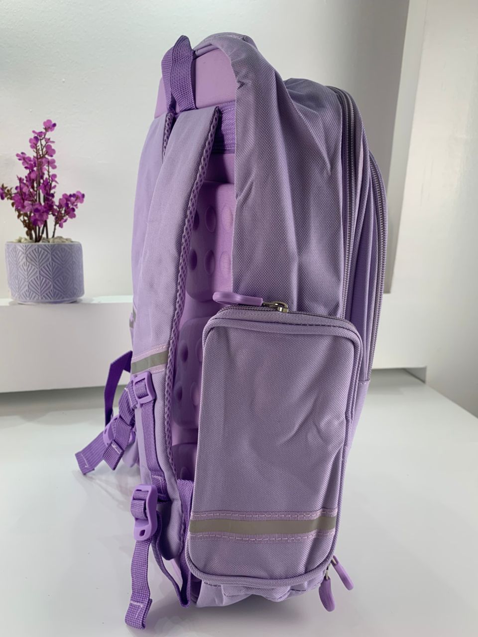 Sac à Dos Enfant pour École primaire de Haute Qualité Mauve – حقيبة ظهر مدرسية للأطفال بنفسجي