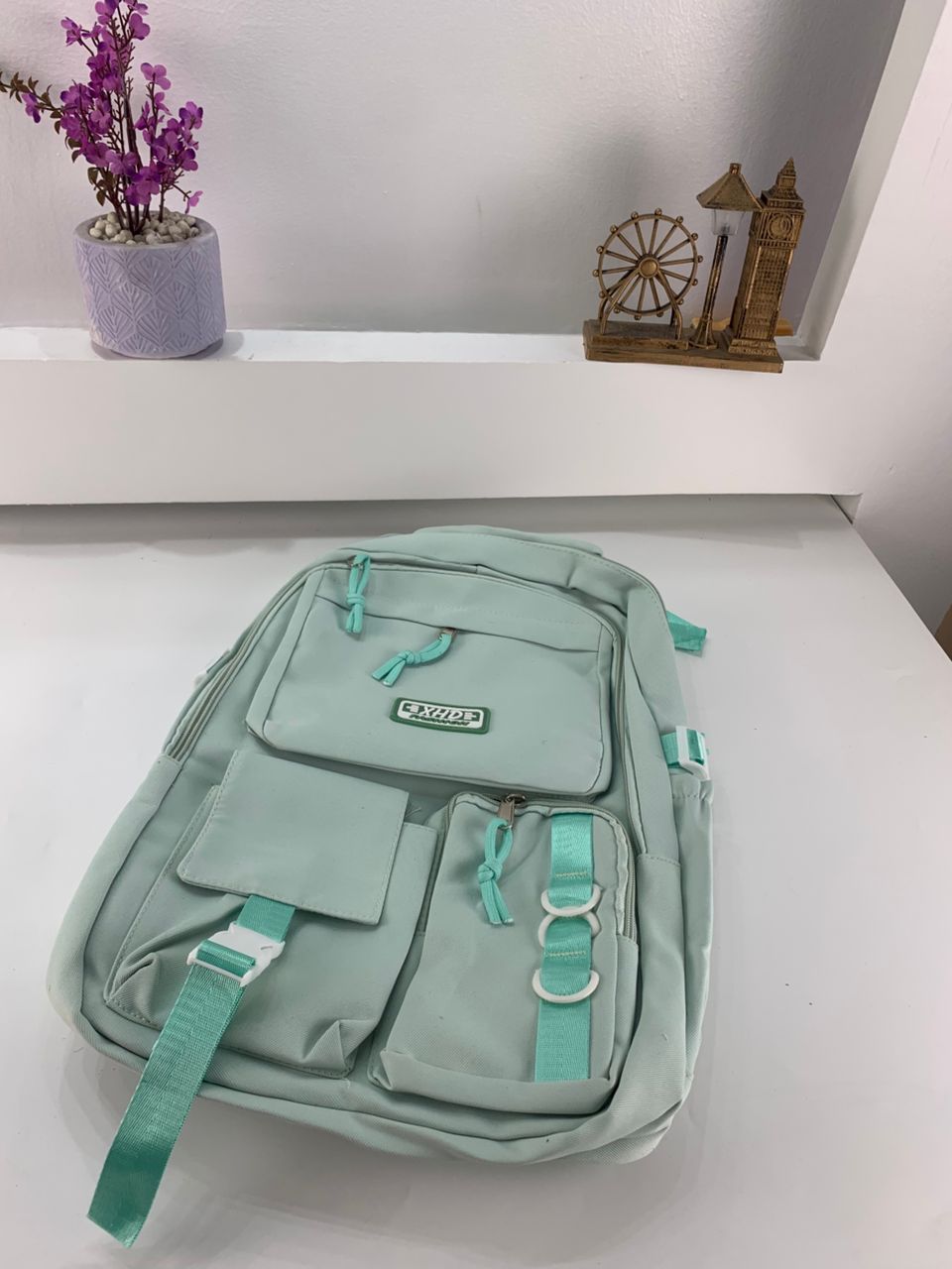 Sacs à dos d’école Style Décontracté XHD Vert- حقيبة ظهر مدرسية أخضر