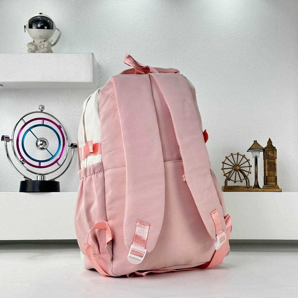 Sacs à dos d’école Style Décontracté Milkshake Rose – حقيبة ظهر مدرسية وردي