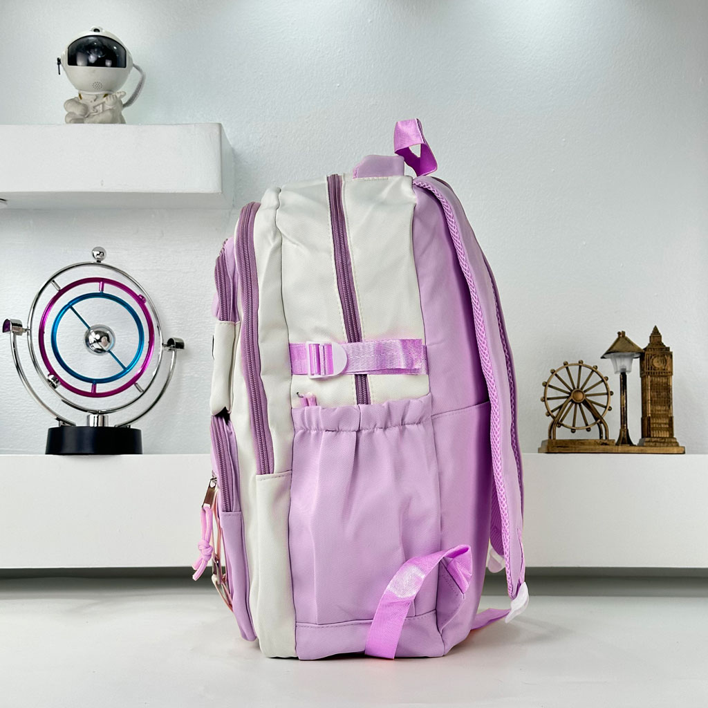 Sacs à dos d’école Style Décontracté Milkshake Mauve – حقيبة ظهر مدرسية بنفسجي