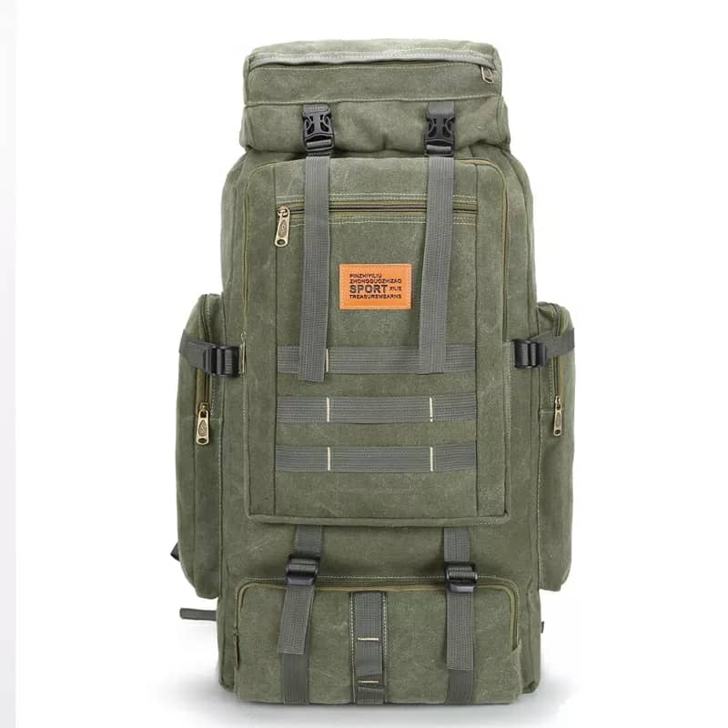Tactical military hiking backpack 80L waterproof