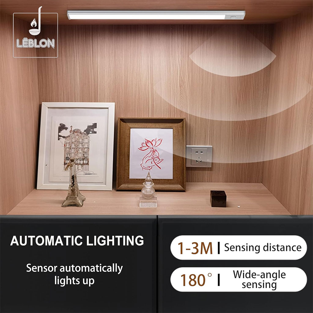 Rechargeable LED motion sensor light HY-2012, 3 modes
