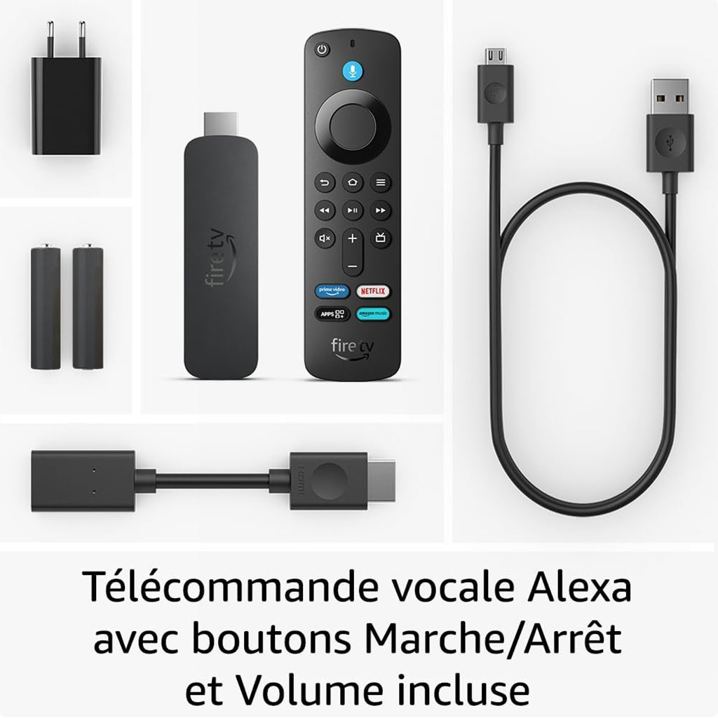 Amazon Fire TV Stick HD (Nouvelle génération) Wifi 5 – جهاز لتحويل التلفاز إلى واجهة ذكية
