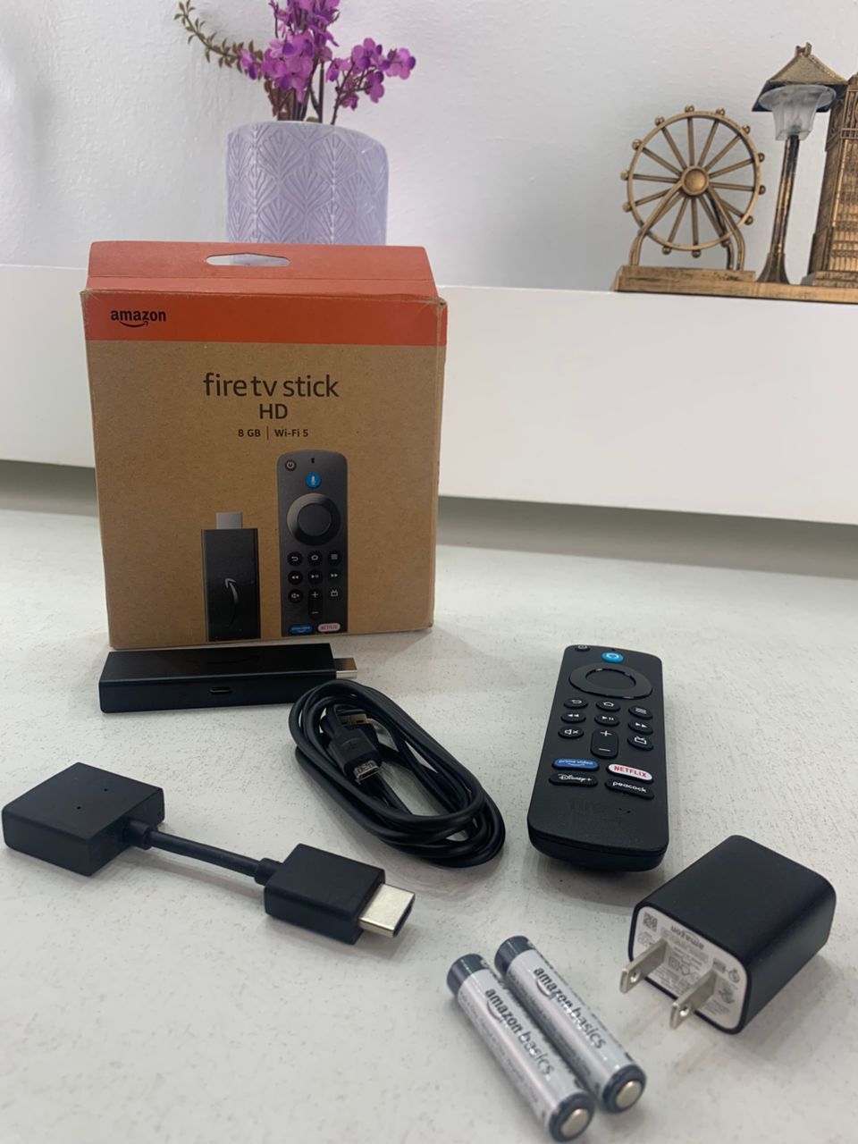 Amazon Fire TV Stick HD (Nouvelle génération) Wifi 5 – جهاز لتحويل التلفاز إلى واجهة ذكية