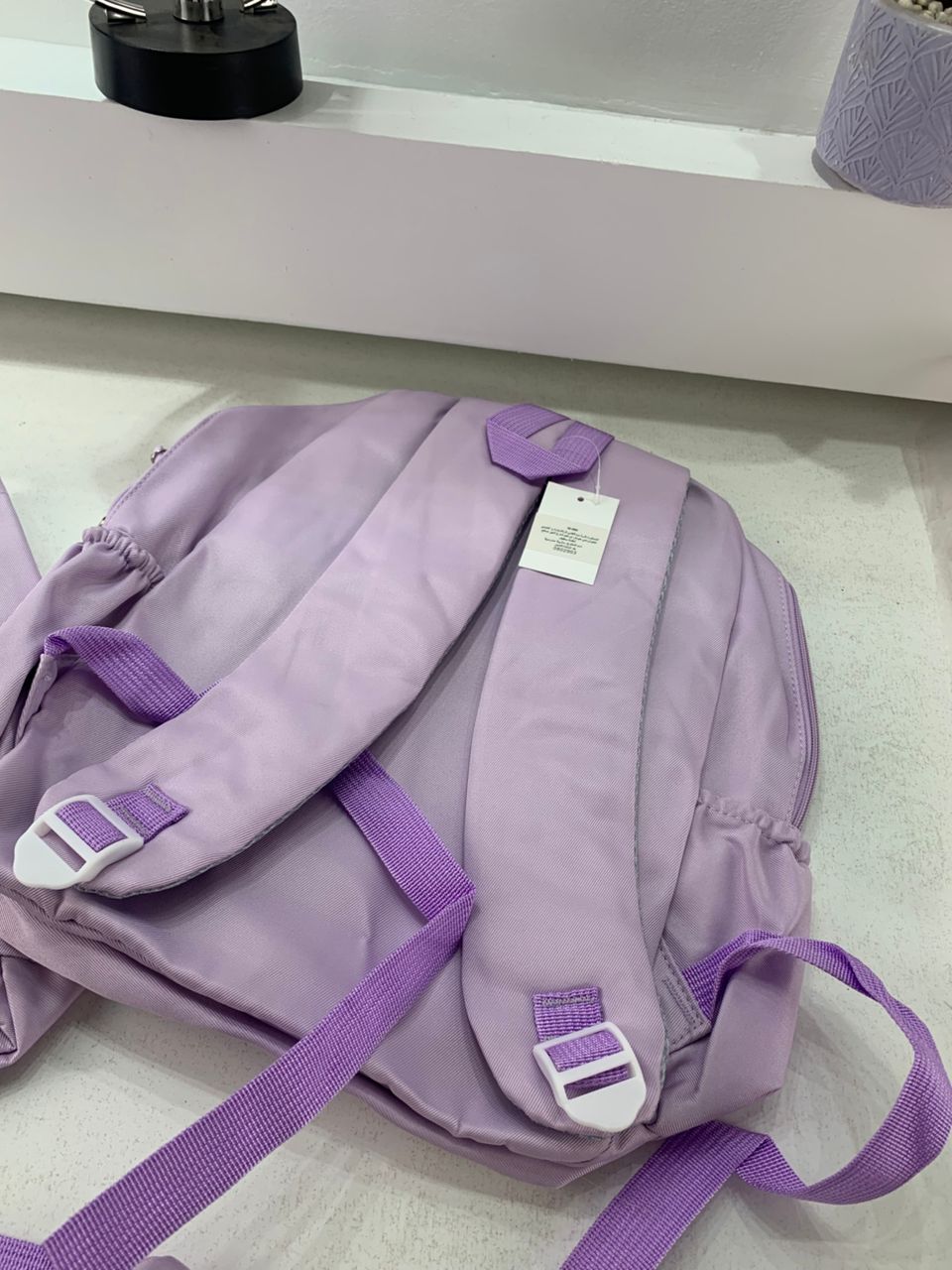 Ensemble de sacs d’école Kawai pour adolescents 3Pcs Ours Mauve – محفظة 3 قطع كاواي بنفسجي