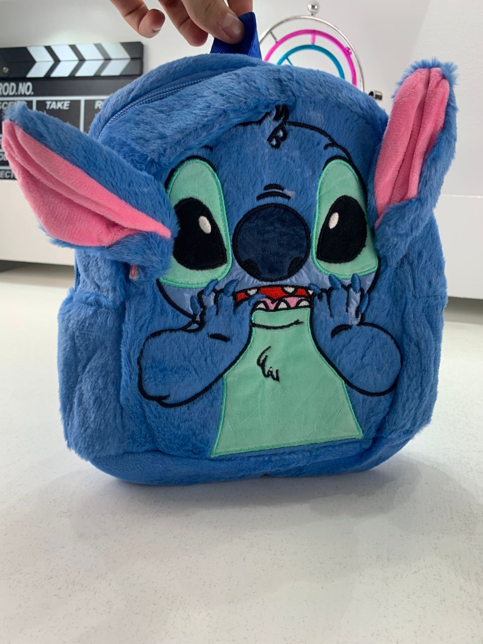 Mini Sac à dos en Peluche Dessin Animé Stitch Kawaii – محفظة ظهر مصغرة