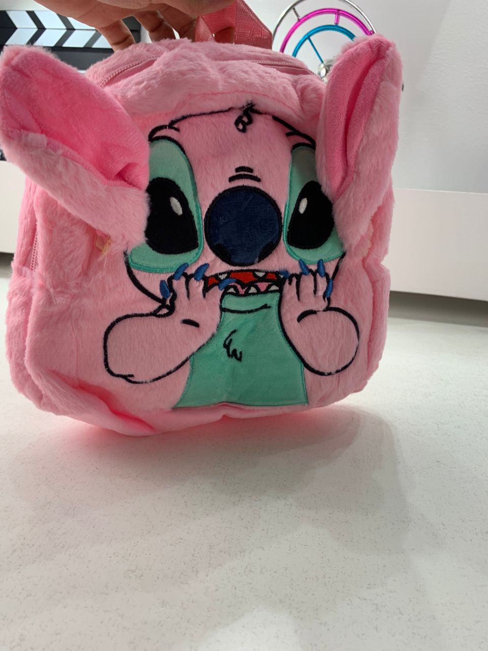 Mini Sac à dos en Peluche Dessin Animé Stitch Kawaii – محفظة ظهر مصغرة