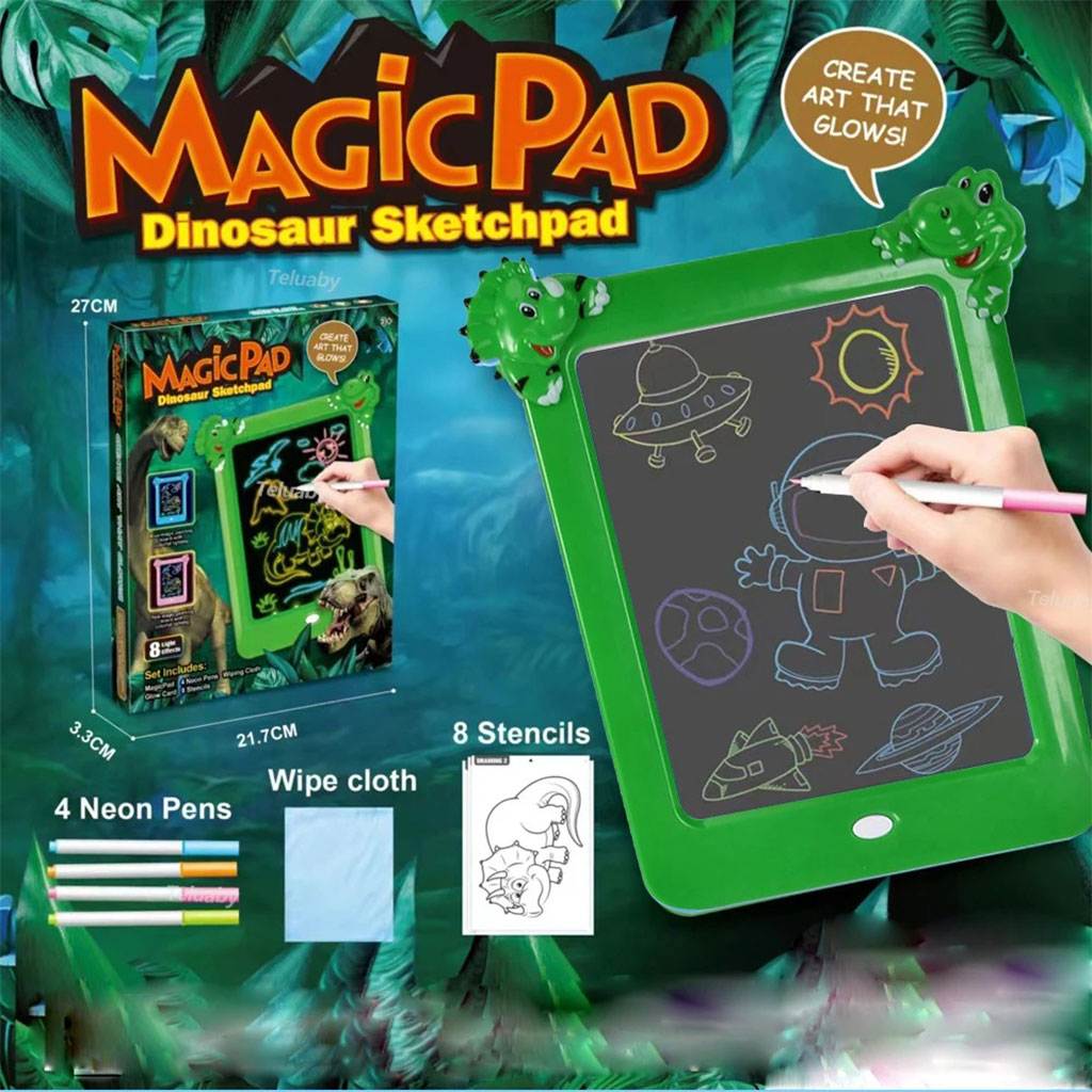 Tablette à dessin lumineuse pour enfants Magic Pad