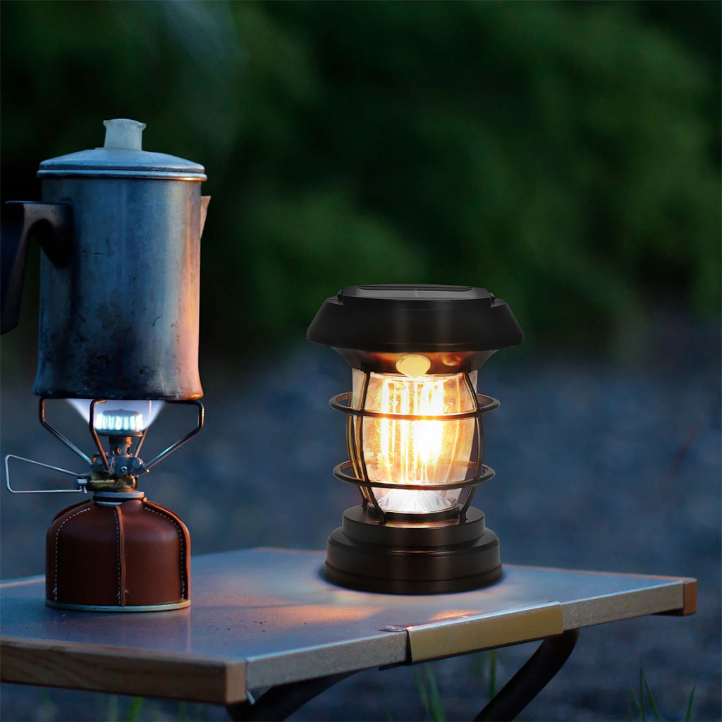 Solar garden lantern with motion sensor JF-8818