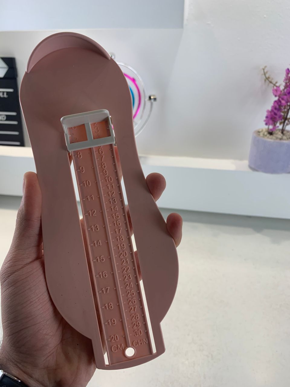 Règle de mesure de pied pour enfants