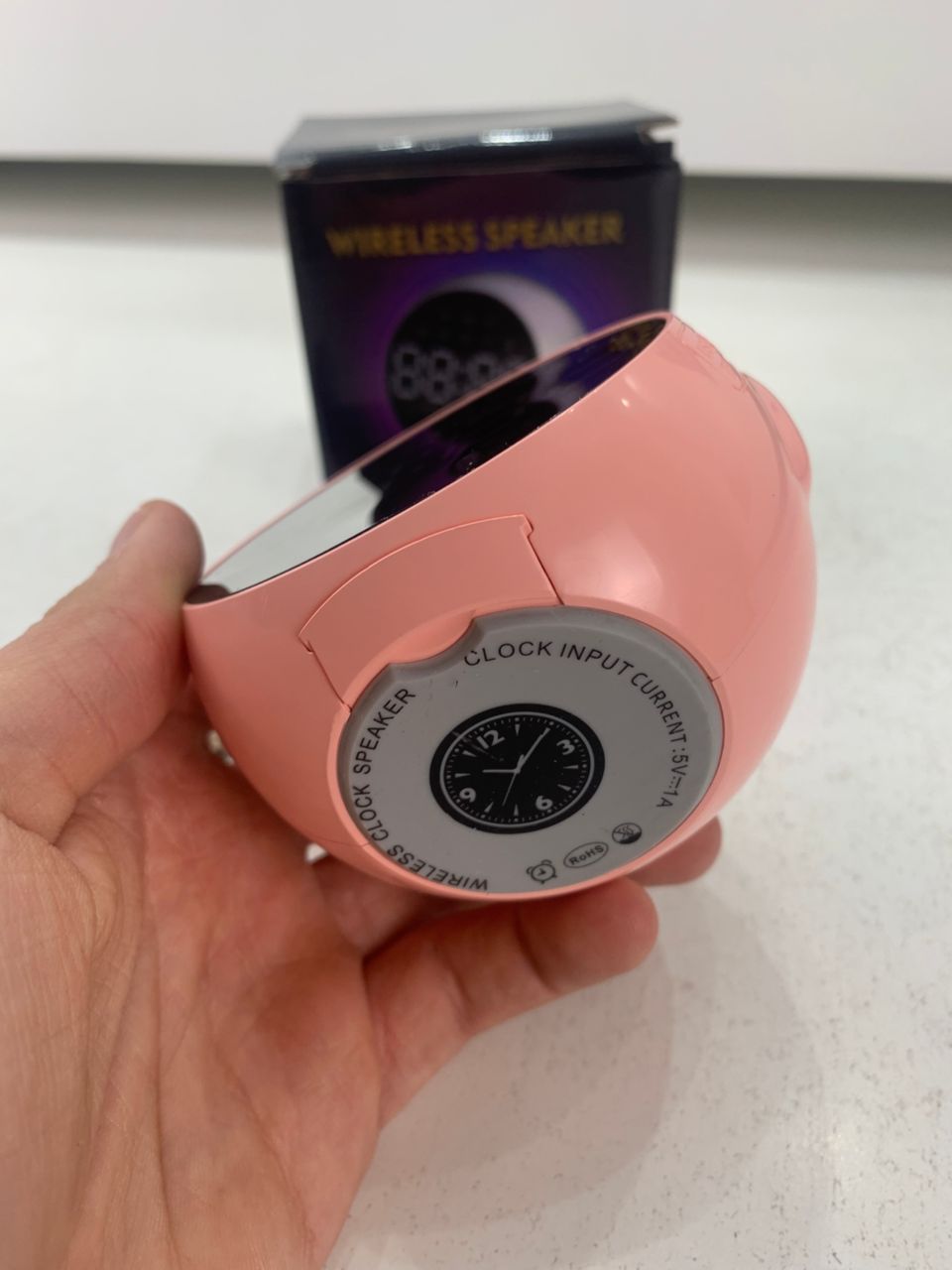 Haut Parleur Bluetooth et Réveil de bureau à LED numérique – مكبر صوت ومنبه إلكتروني