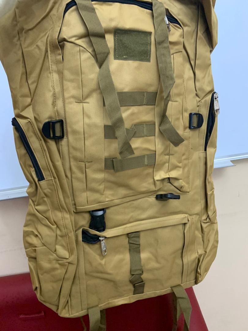 KIDOT 100L Tactical Hiking Backpack SDM08 with Foldable Mattress