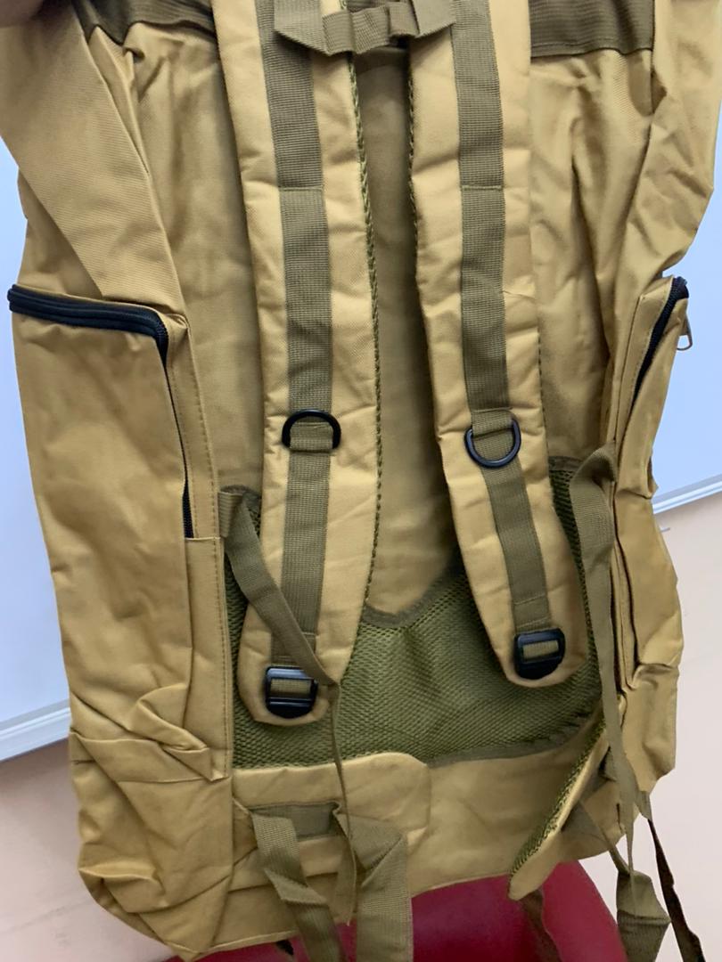KIDOT 100L Tactical Hiking Backpack SDM08 with Foldable Mattress