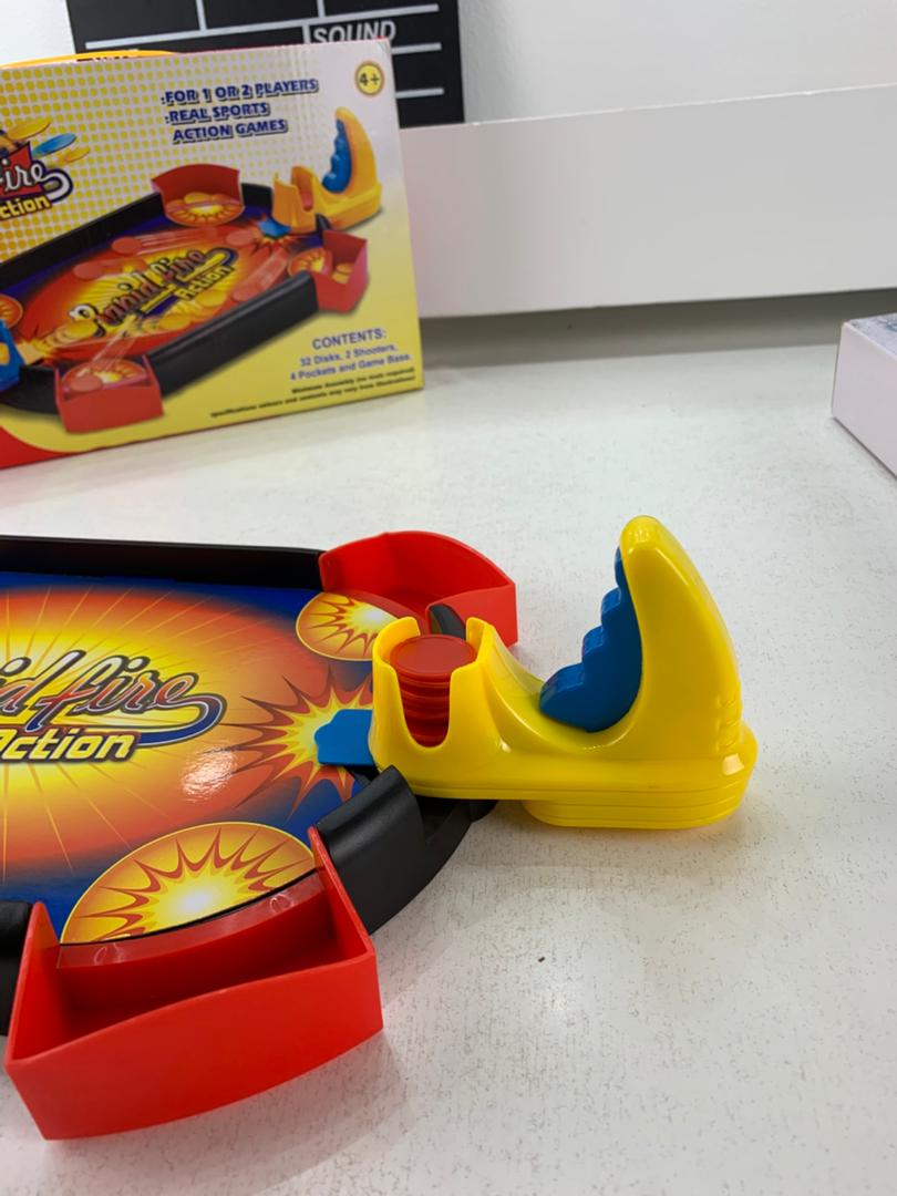Fast-paced shooting game for 2 players