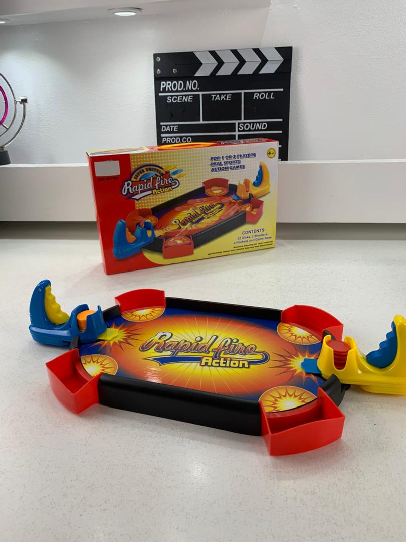 Fast-paced shooting game for 2 players