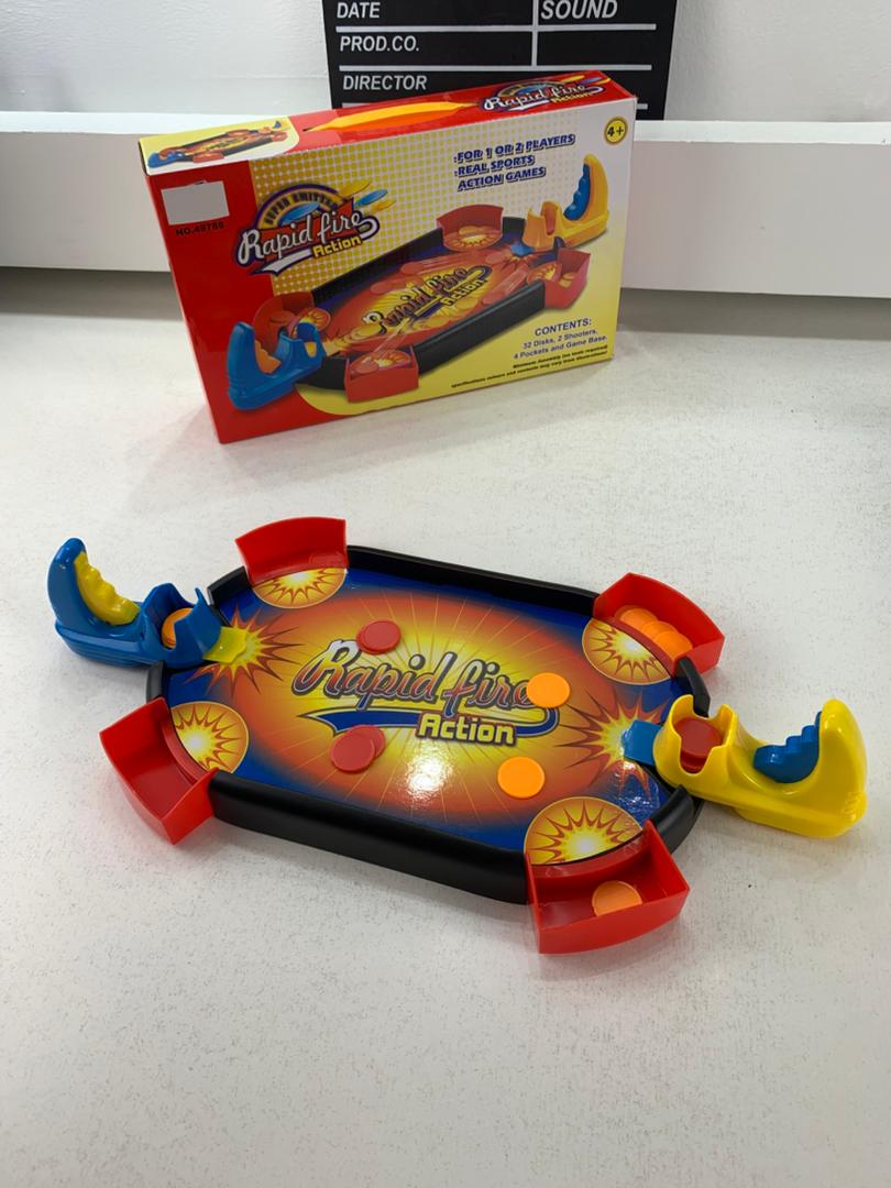 Fast-paced shooting game for 2 players