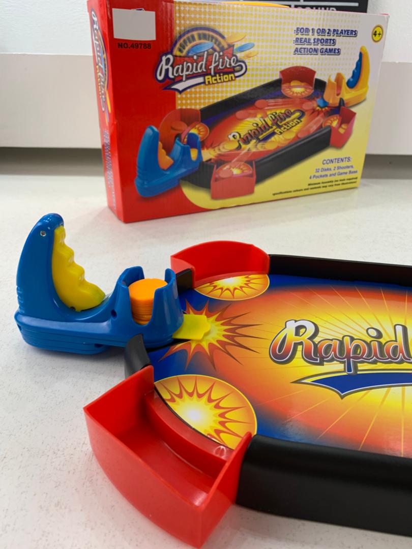 Fast-paced shooting game for 2 players