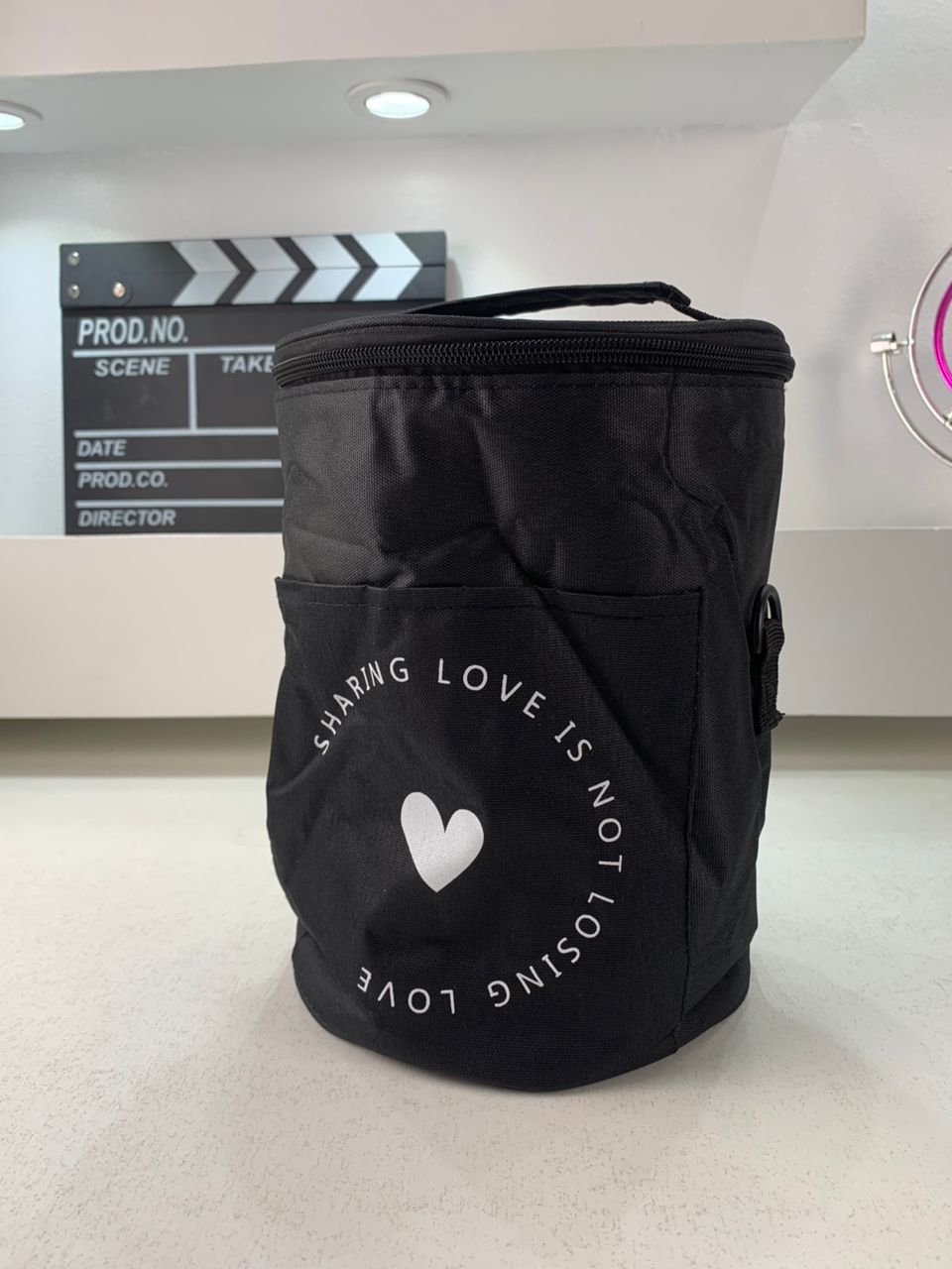 Sac à déjeuner isotherme portable avec bandoulière