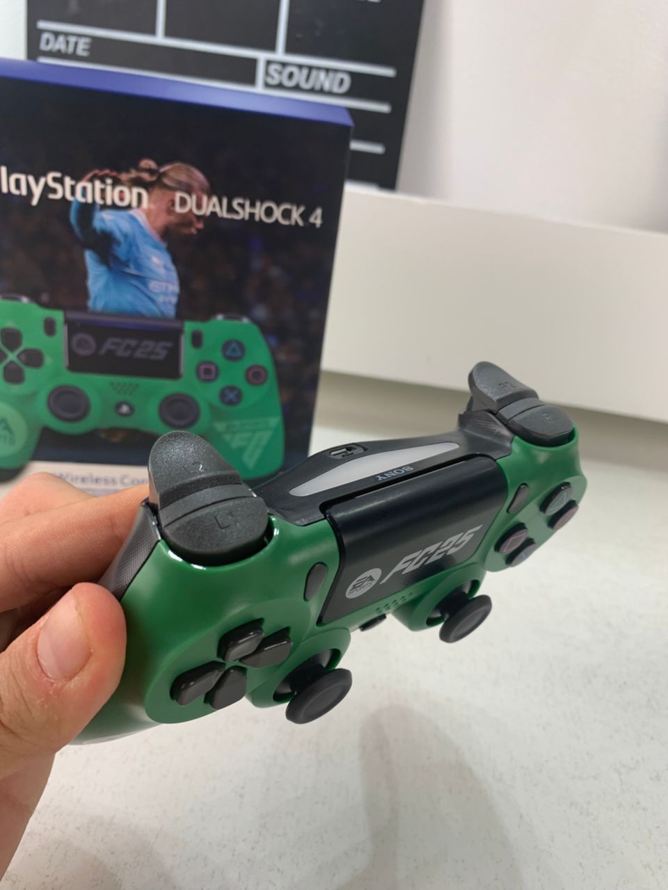 Manette sans fil Sony DualShock pour PS4, édition FC25 (haute copie)