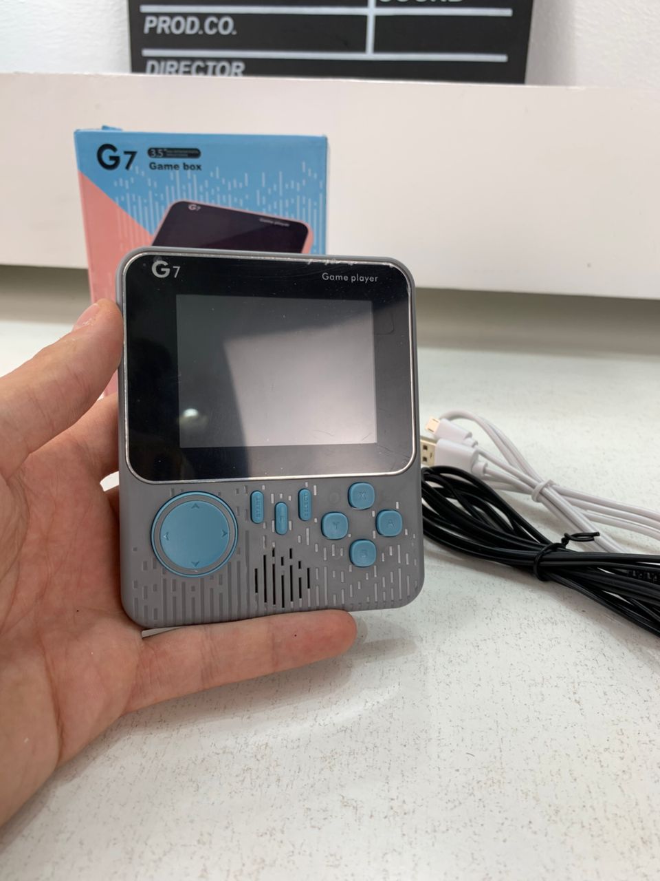 جهاز ألعاب محمول G7 مع 650 لعبة