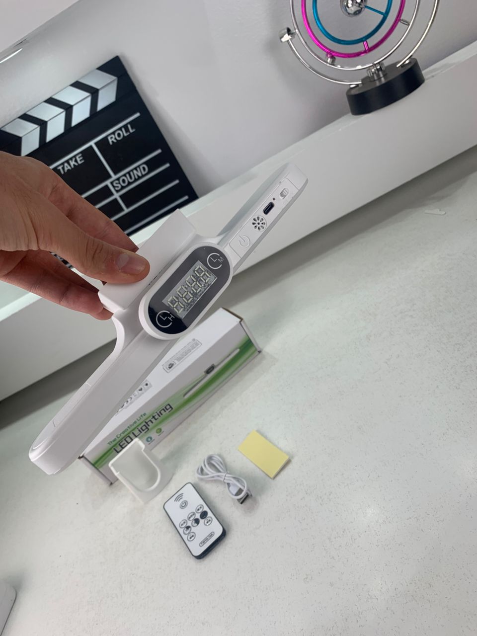 Rechargeable Magnetic LED Touch Light Bar, 3 Modes with Timer