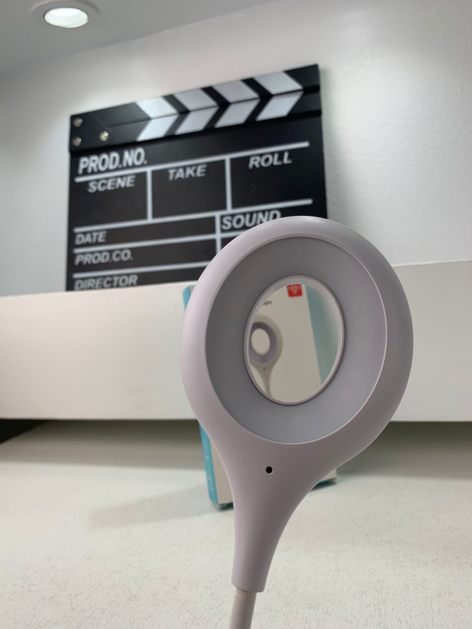 Voice-Controlled USB LED Reading Lamp