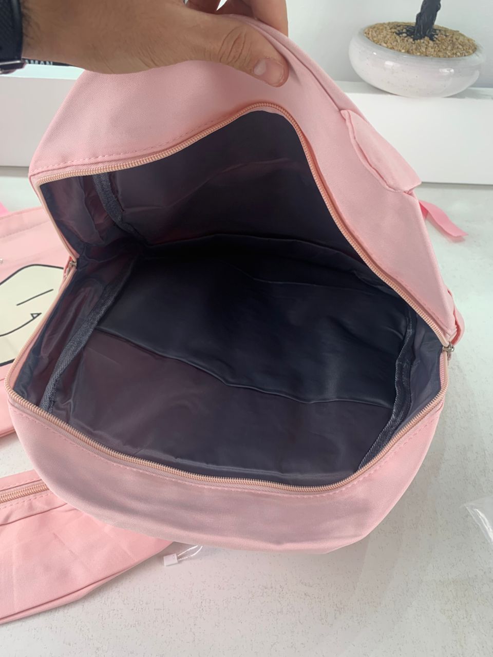 Ensemble de sacs Snorlax 3 pièces, rose