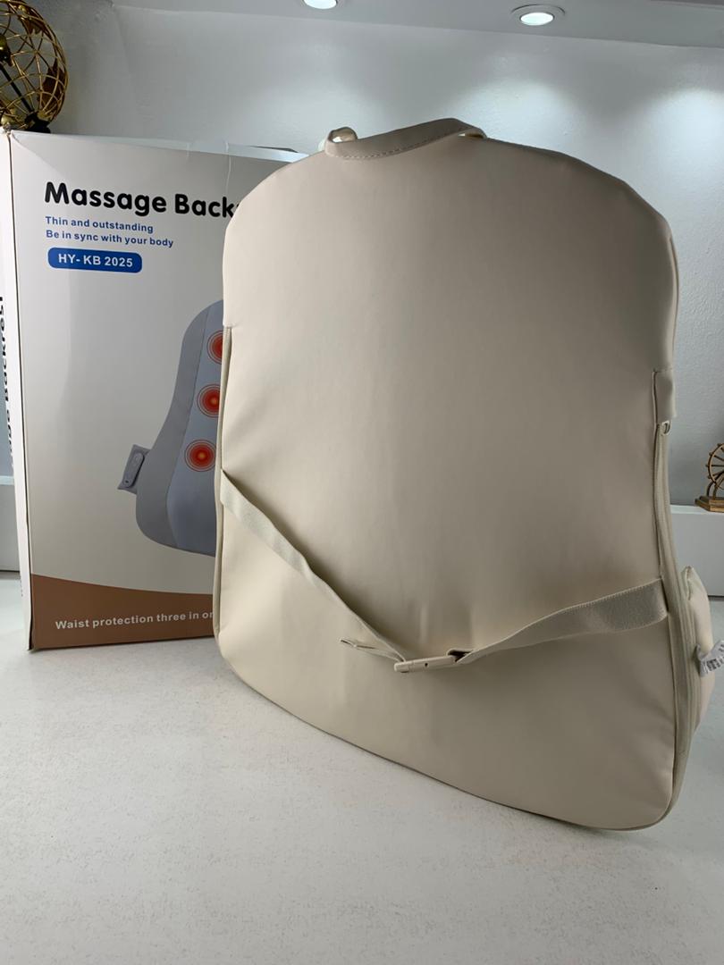 Masseur de dos et cou sans fil avec chaleur infrarouge