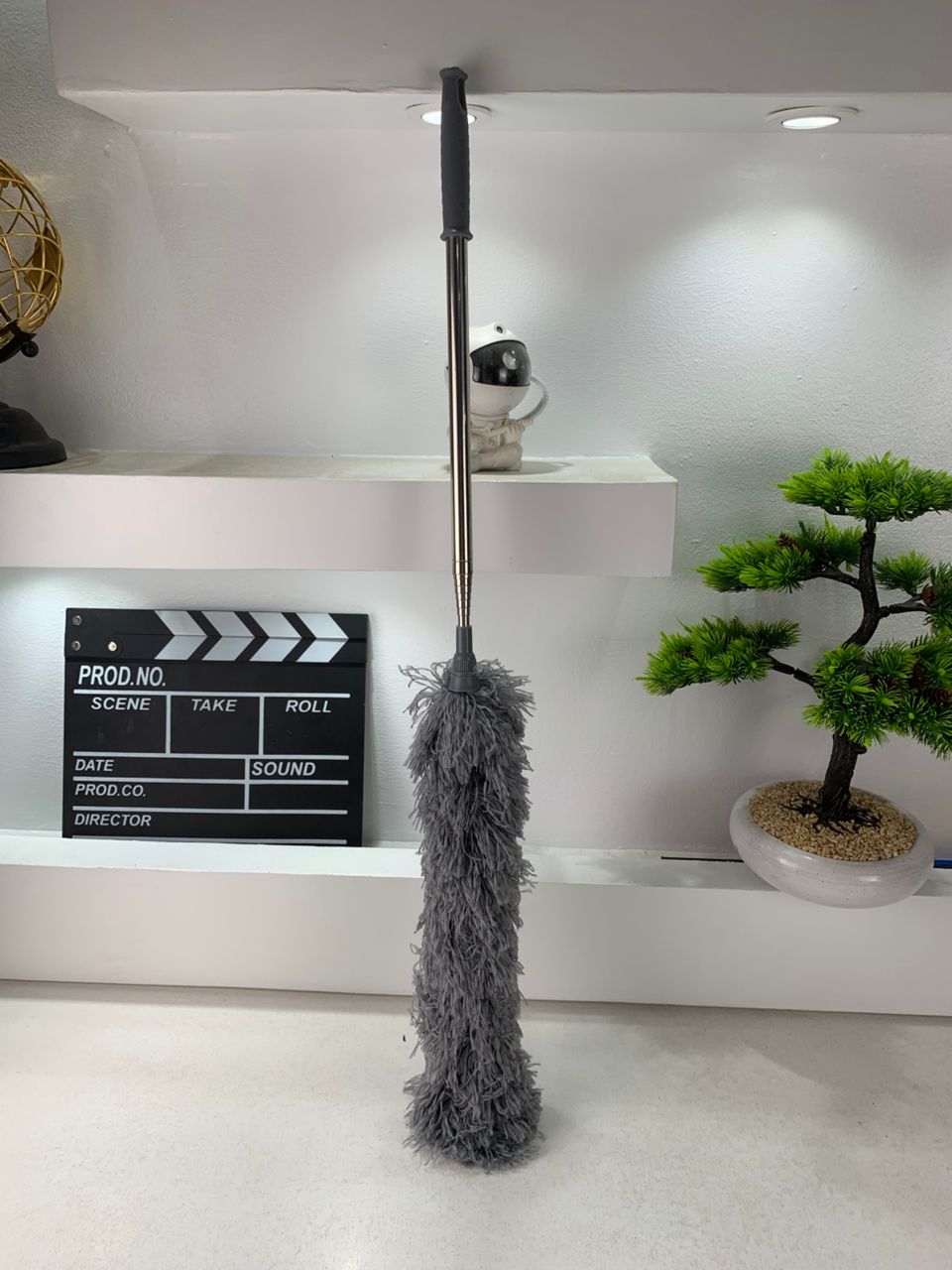 Washable microfiber telescopic duster