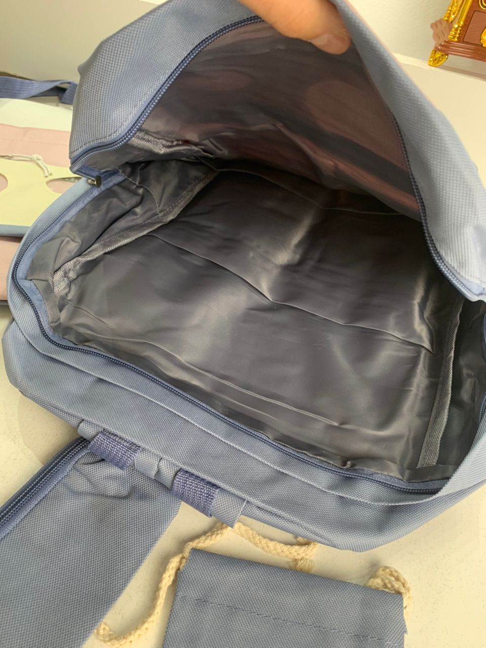 Ensemble de 5 sacs scolaires Kawai Guiyu V2 bleu