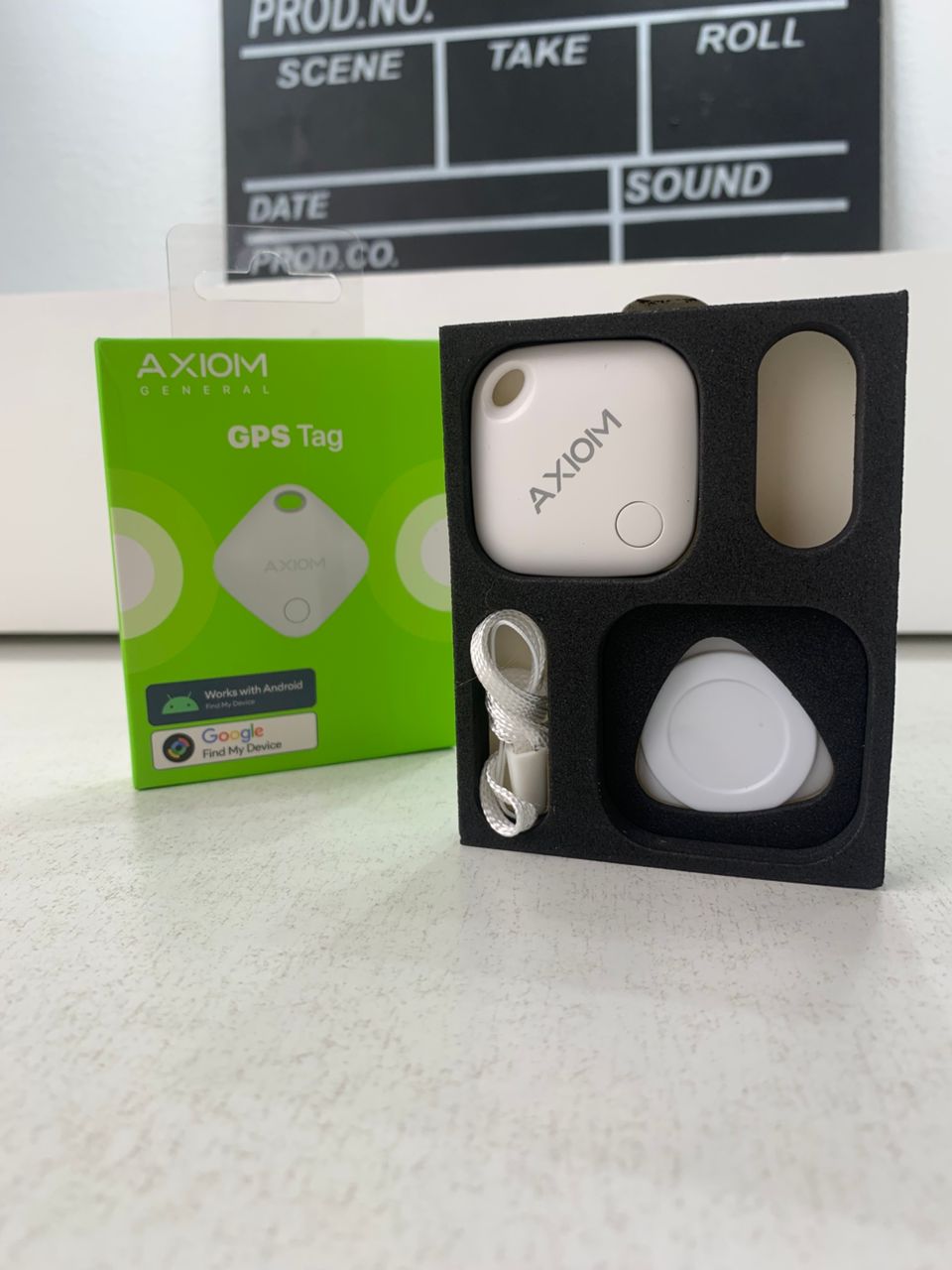 AXIOM GPS Smart Tracker compatible with Google Find My Device