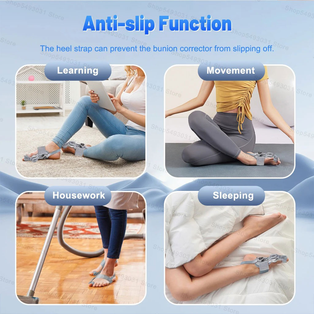 Correcteur d'hallux valgus réglable pour femme et homme