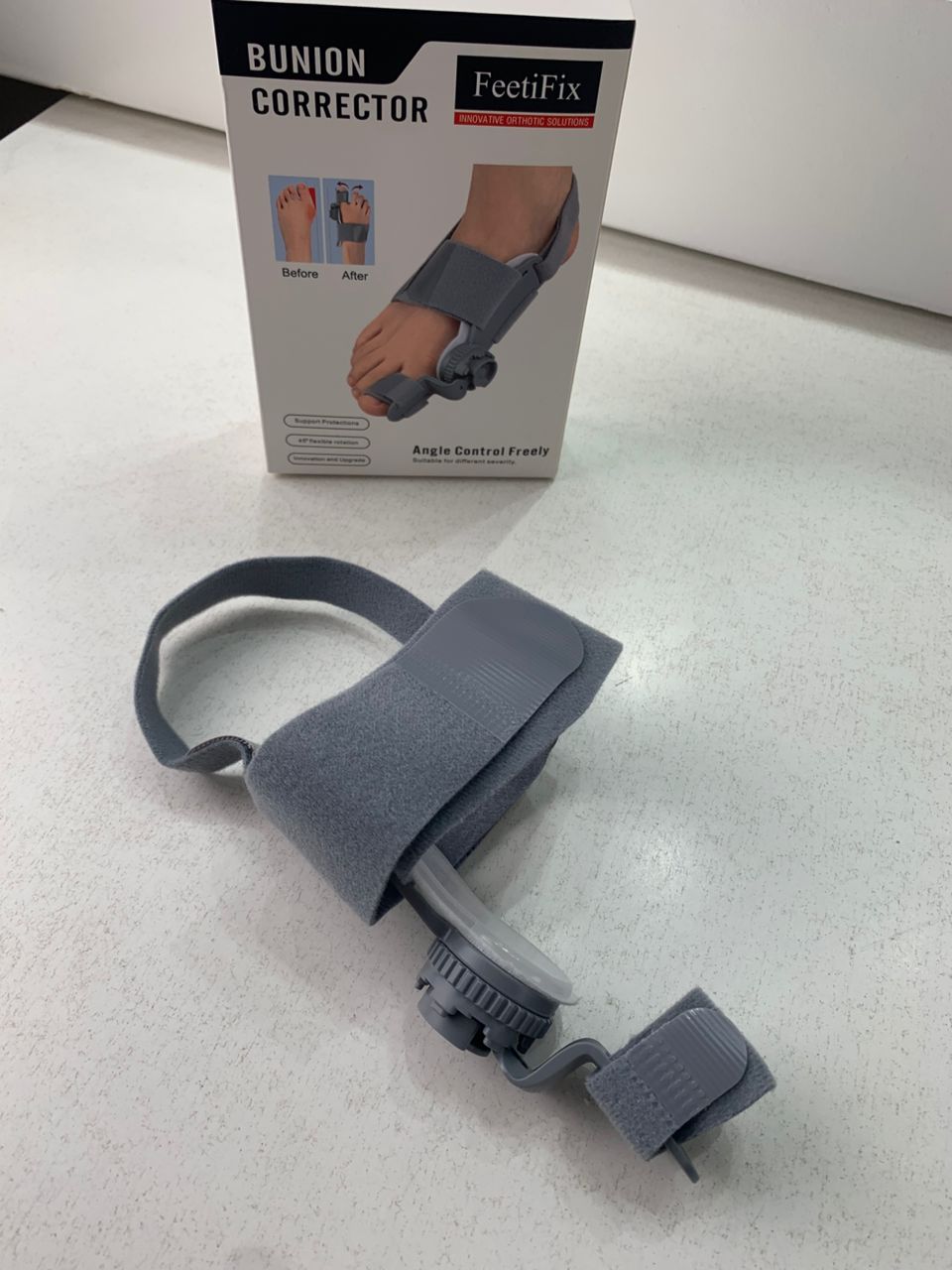 Correcteur d'hallux valgus réglable pour femme et homme