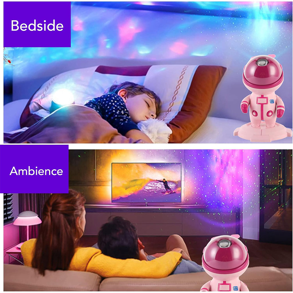 Galaxy Projector and RGB Bluetooth Speaker for Kids Room