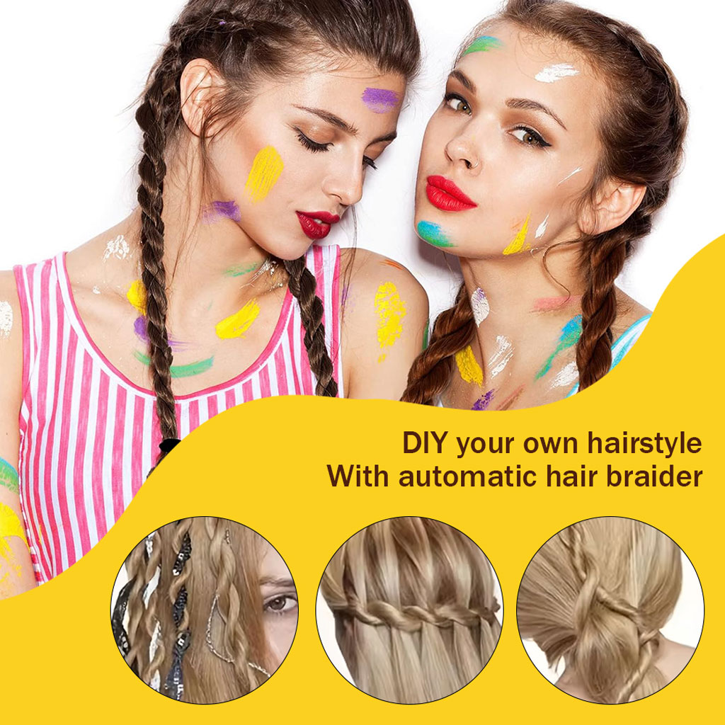 Automatic hair braiding machine fast twist