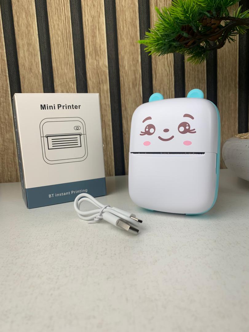 Mini wireless Bluetooth thermal printer for smartphone