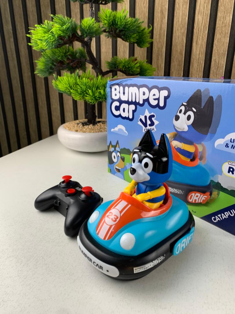 Voitures télécommandées Crash Bumper rechargeables pour enfants, lot de 2