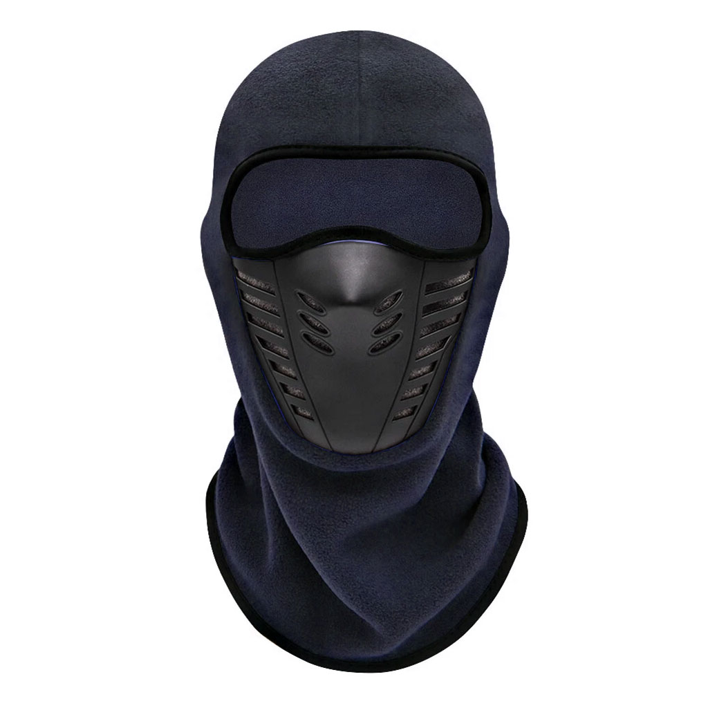 Excefore fleece winter balaclava with windproof mesh
