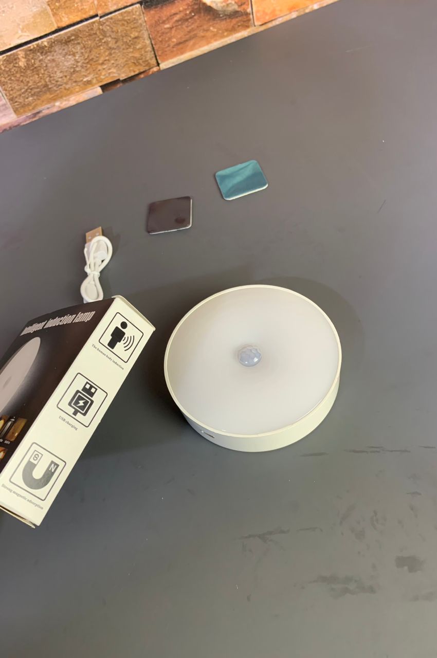 Rechargeable wireless smart LED motion sensor lamp