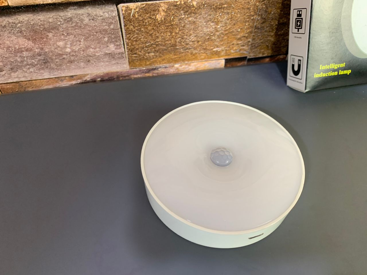 Rechargeable wireless smart LED motion sensor lamp