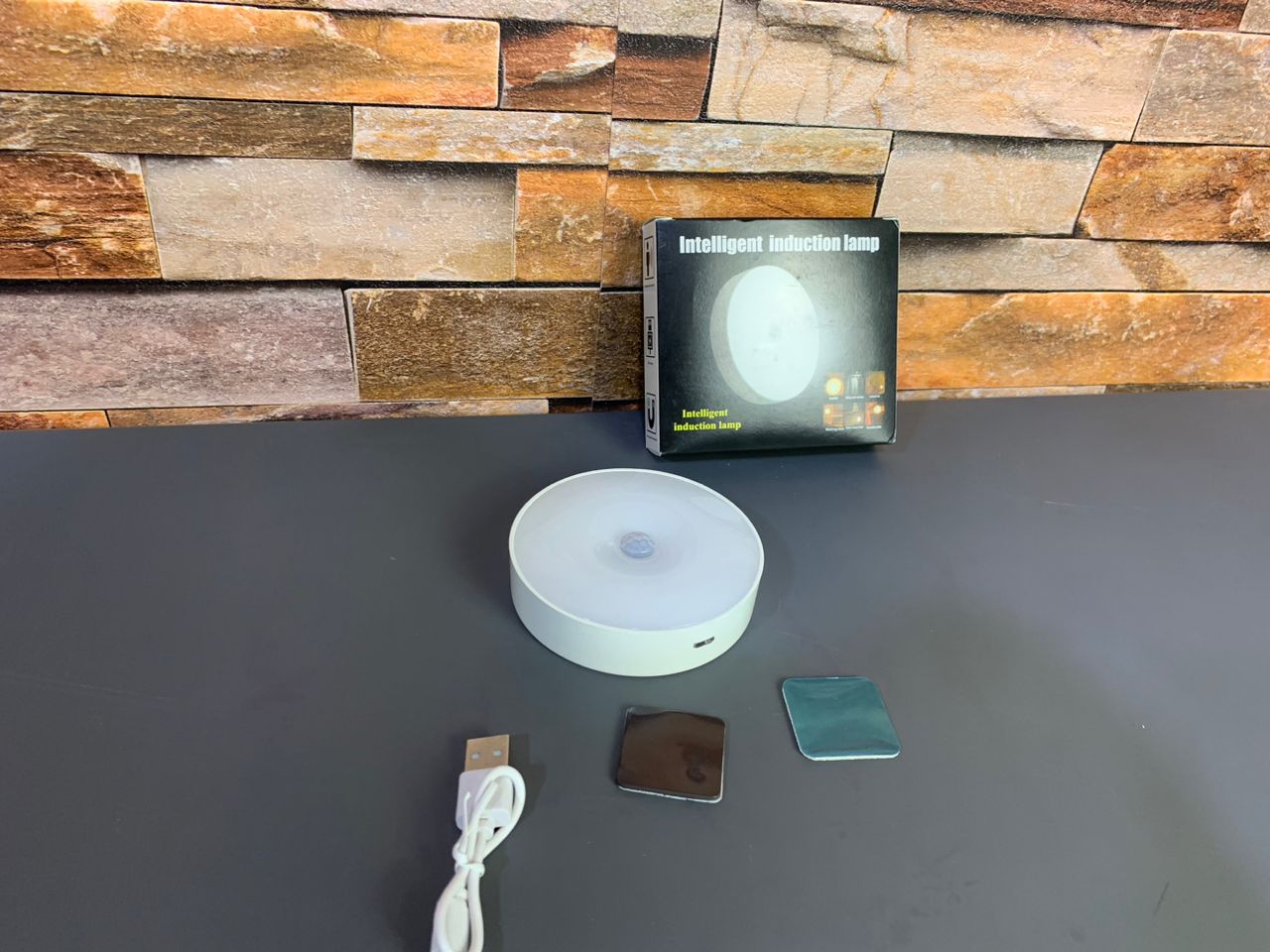 Rechargeable wireless smart LED motion sensor lamp