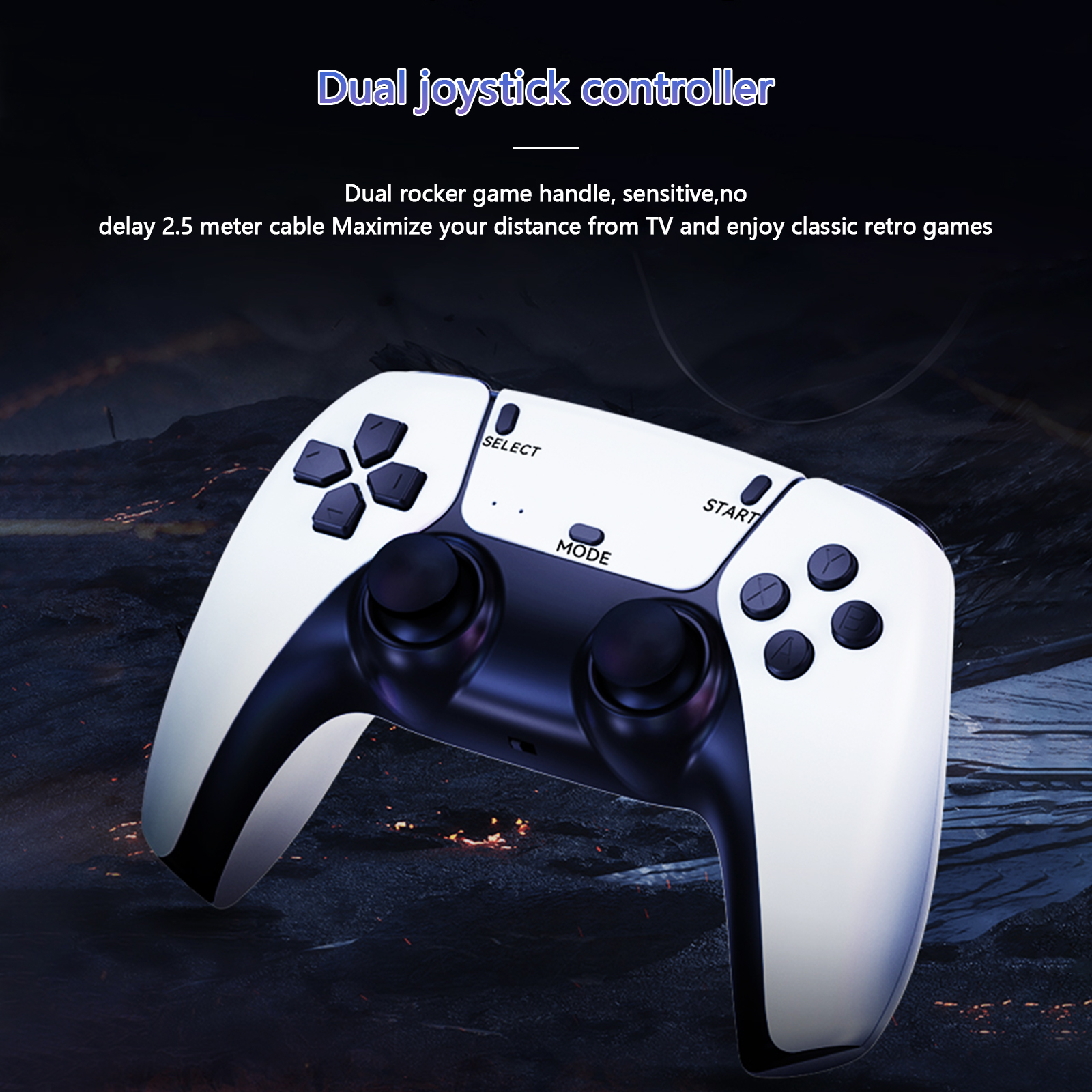 M8 Pro Game Stick Video Game Console, 4K HDMI, Wireless, 20000+ Games