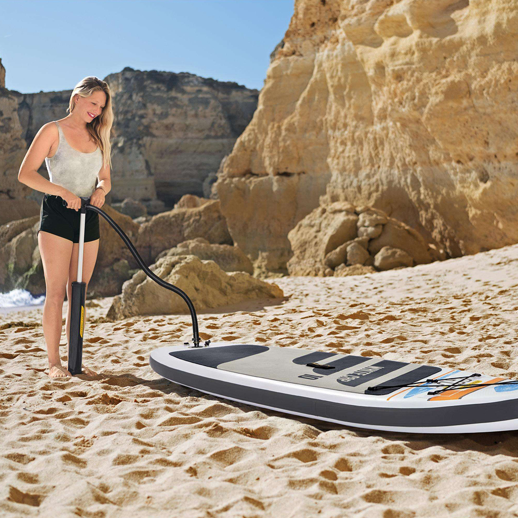 Bestway Hydro-Force White Cap Inflatable Paddle Board 65342 with Pump and Bag