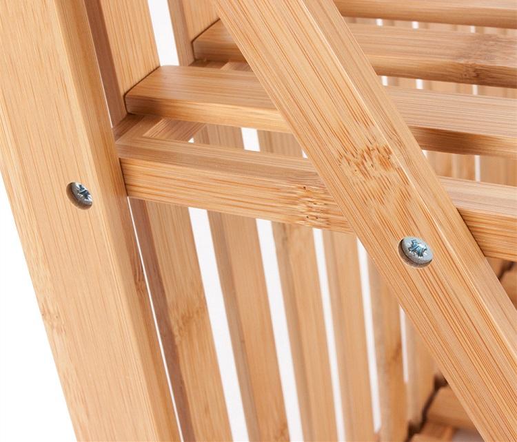 Égouttoir à vaisselle en bambou à 2 niveaux – 5 five Simply Smart